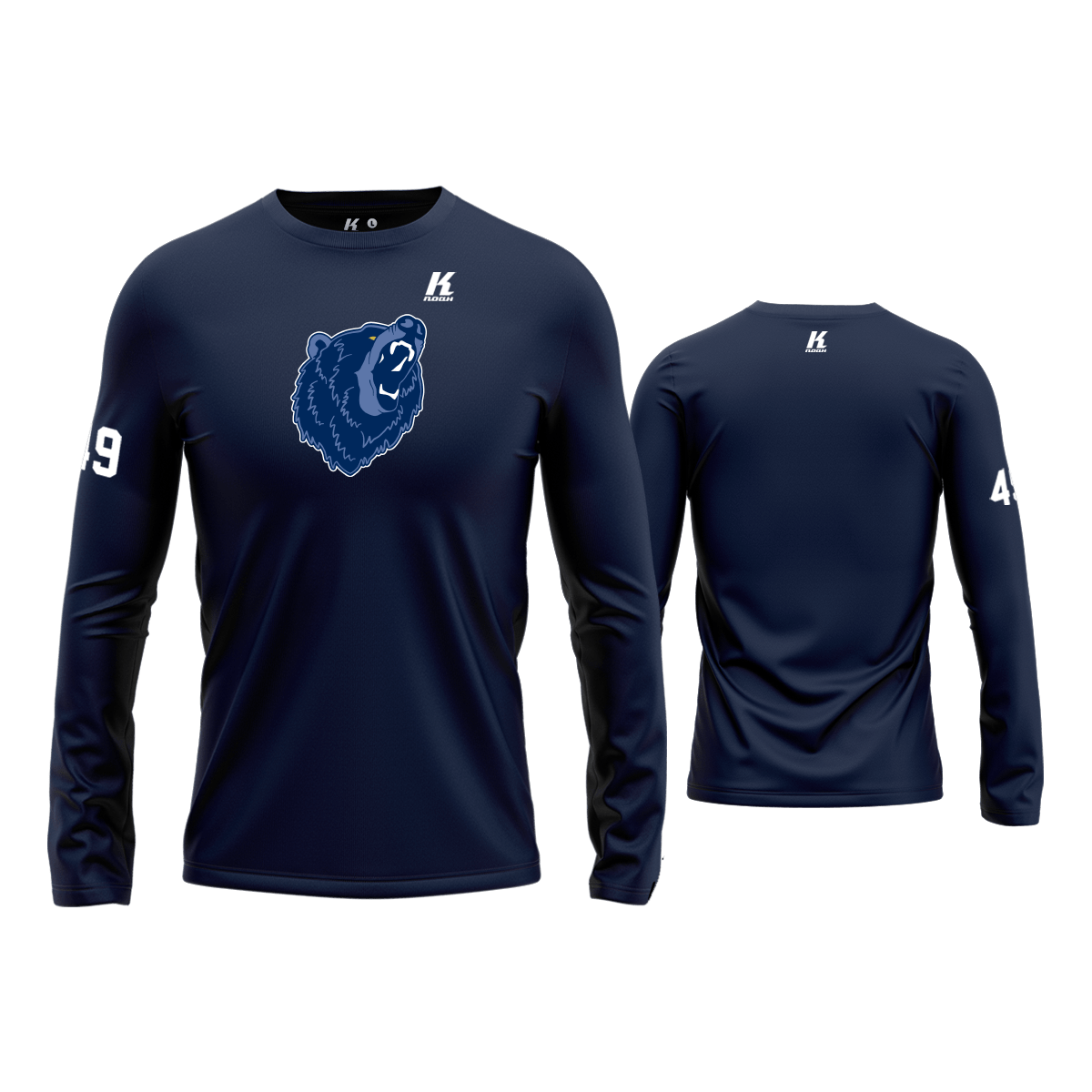 AFC Grizzlies Core LS Tee Essential