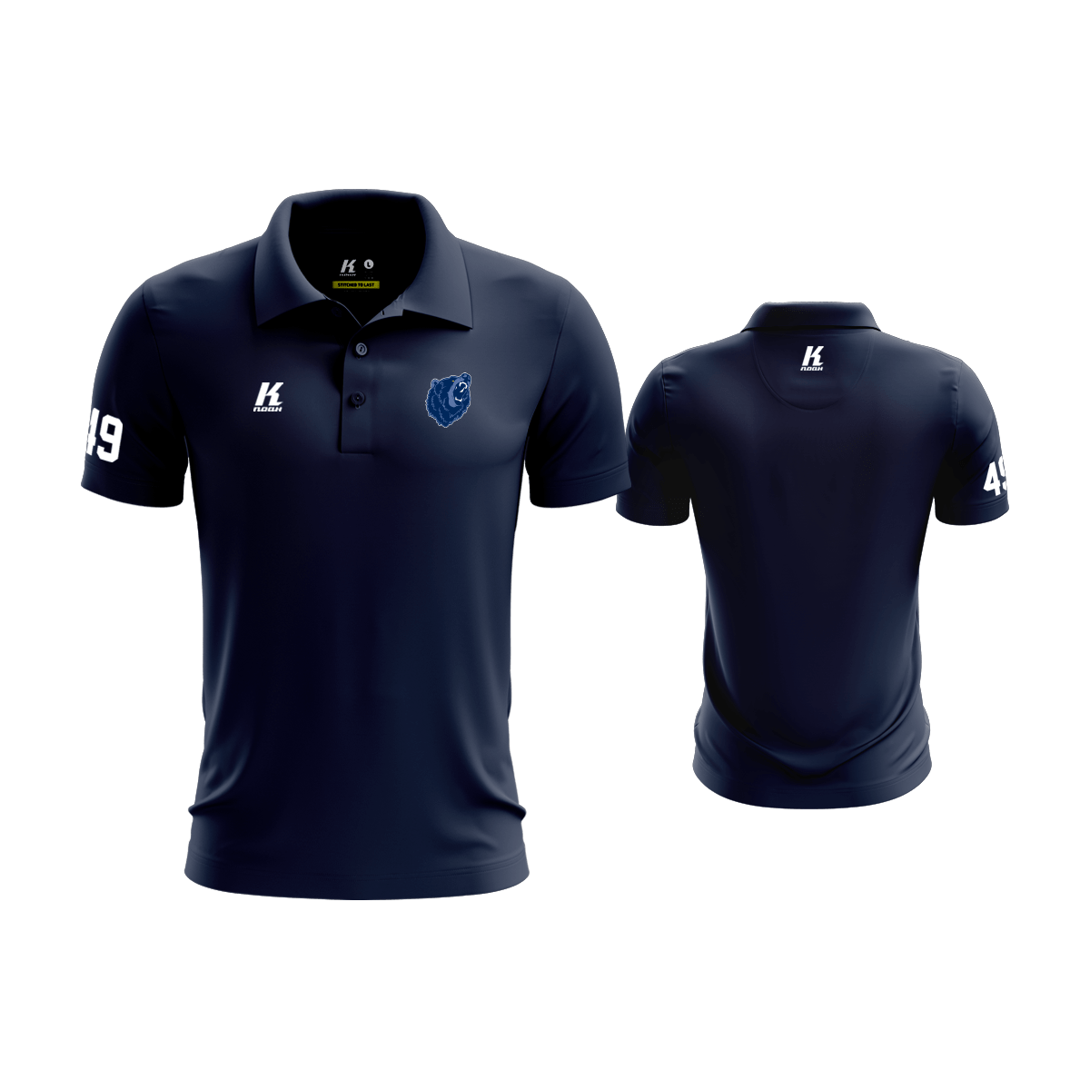 AFC Grizzlies Core Polo Primary