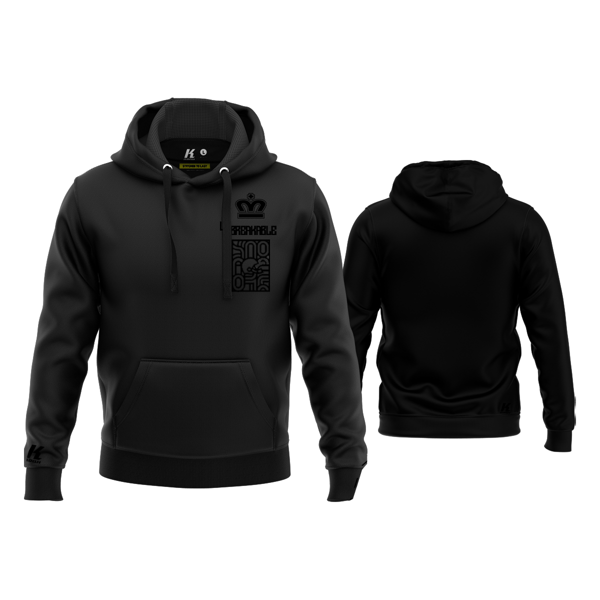 Bratislava Monarchs Fan Hoodie "Unbreakable"