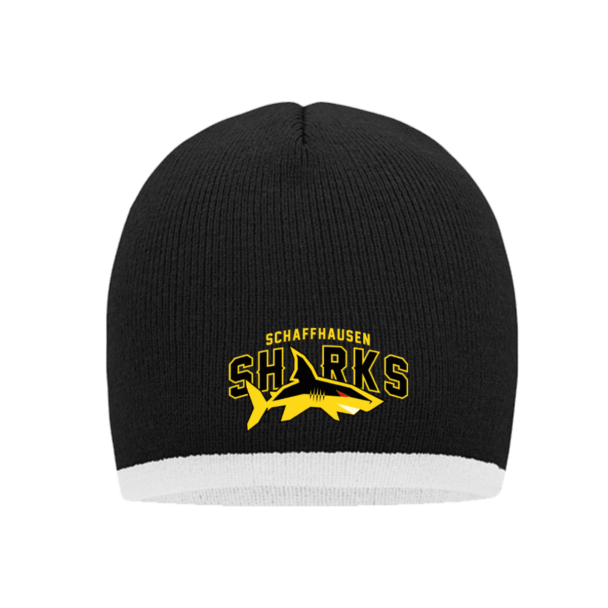 Schaffhausen Sharks Fan Contrast Beanie