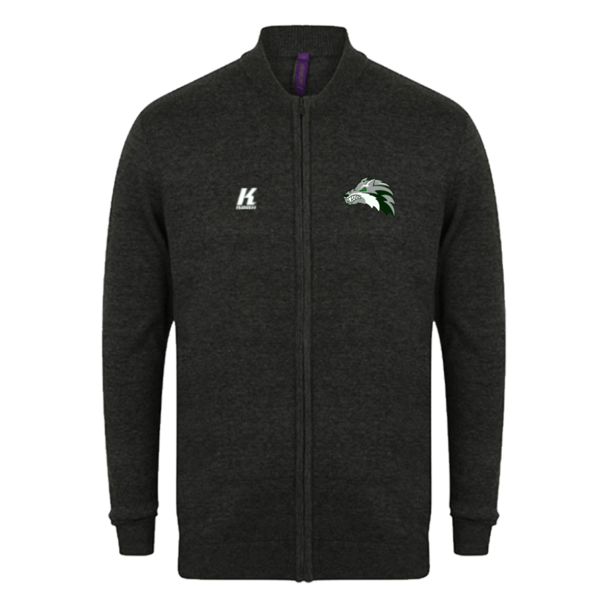 Woodquarter Wolves Fan Zip Cardigan
