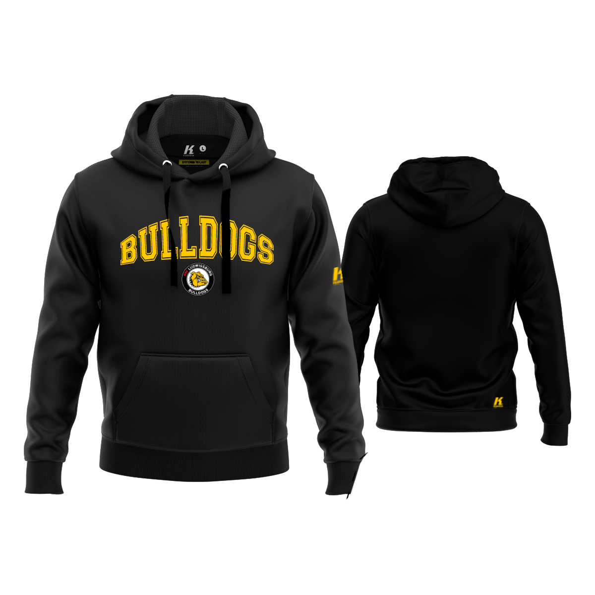 Ludwigsburg Bulldogs Fan Hoodie "College"