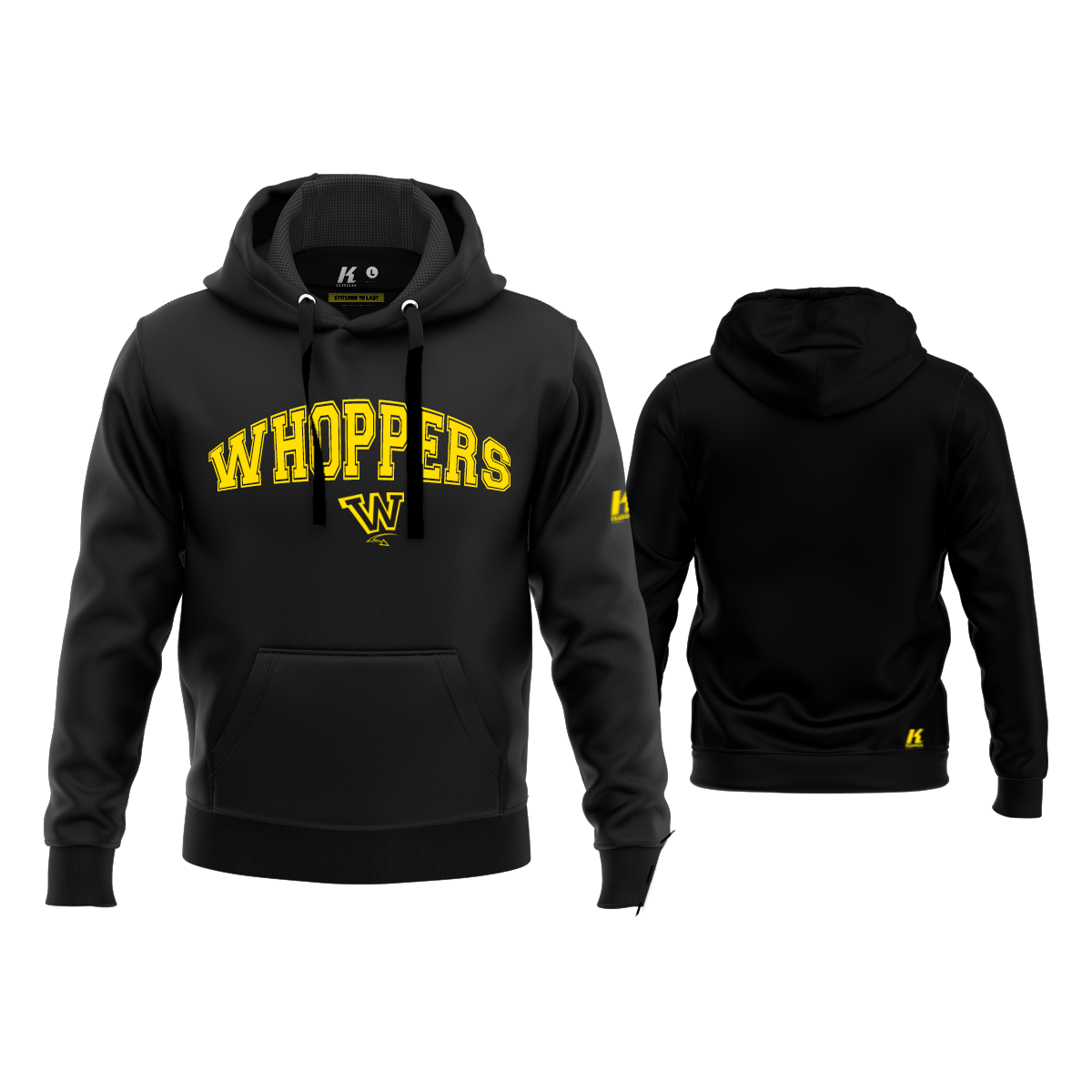 Geneva Whoppers Fan Hoodie "College"