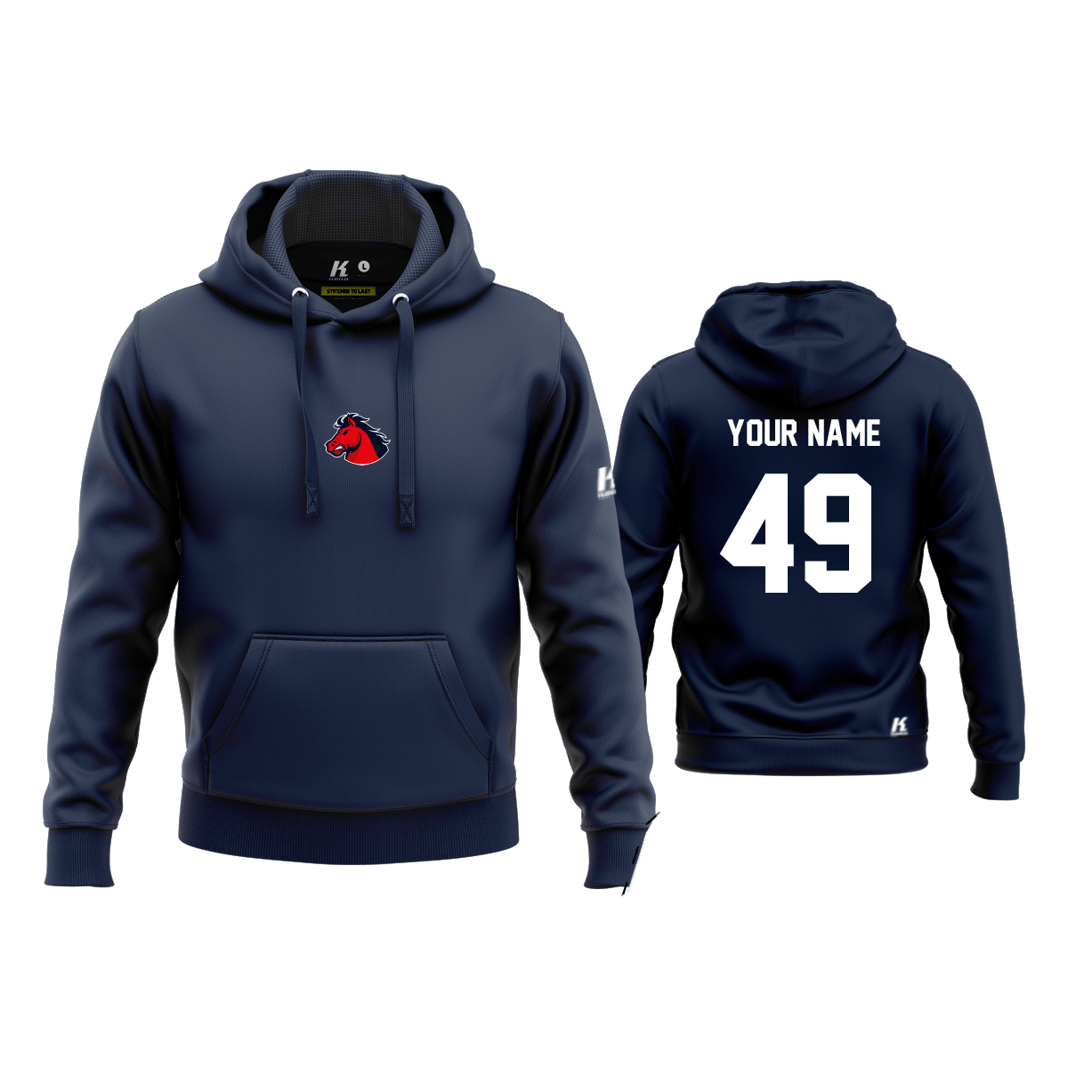 Recklinghausen Chargers Fan Hoodie "Jersey"