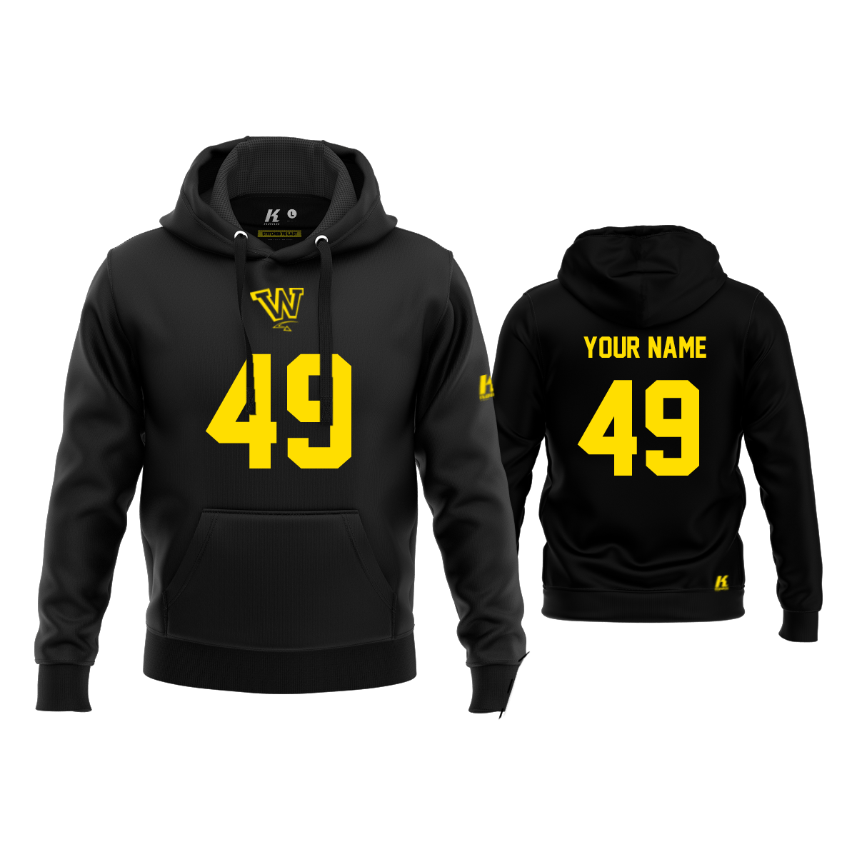 Geneva Whoppers Fan Hoodie "Jersey"