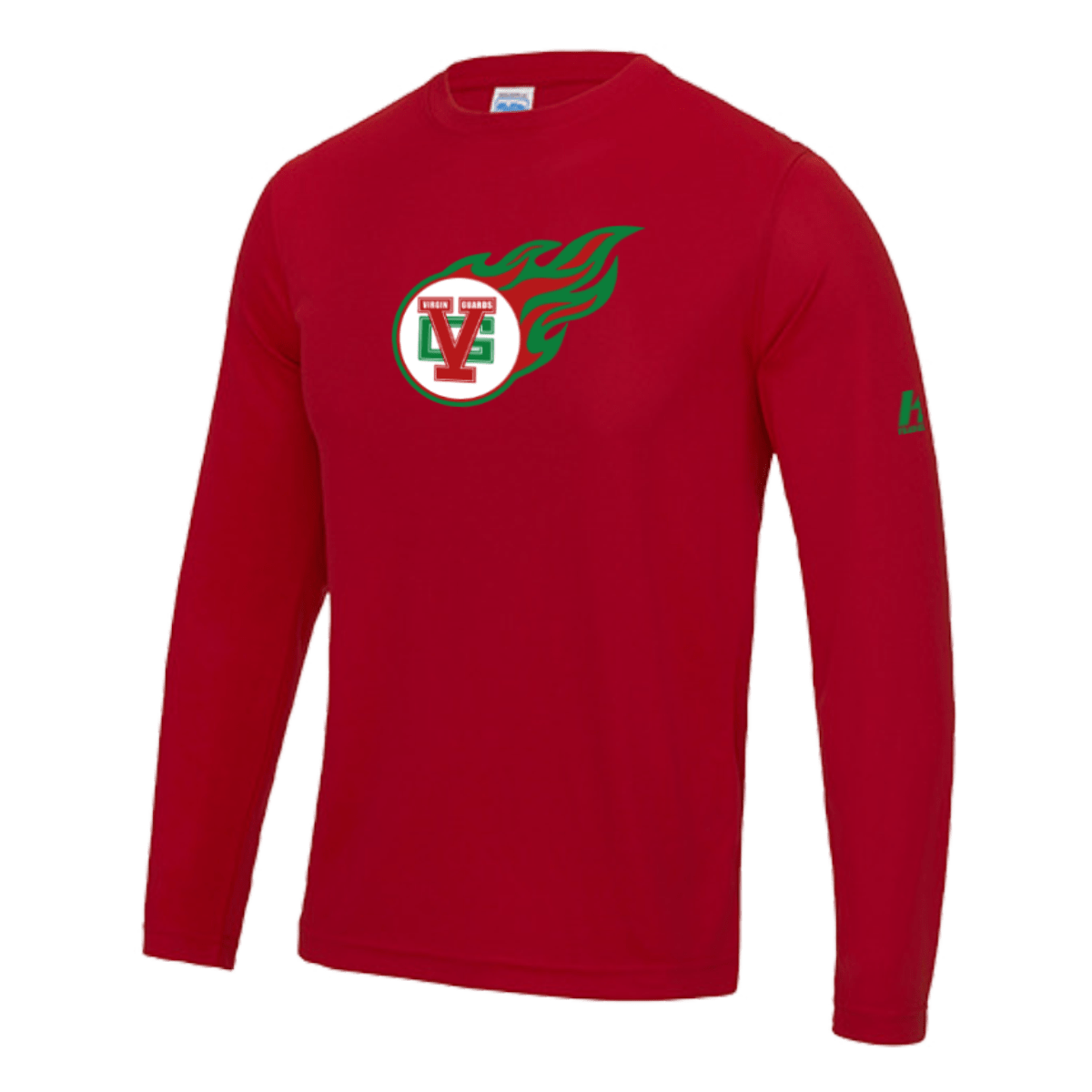 Magdeburg Virgin Guards Fan K.Tech Performance Longsleeve Tee