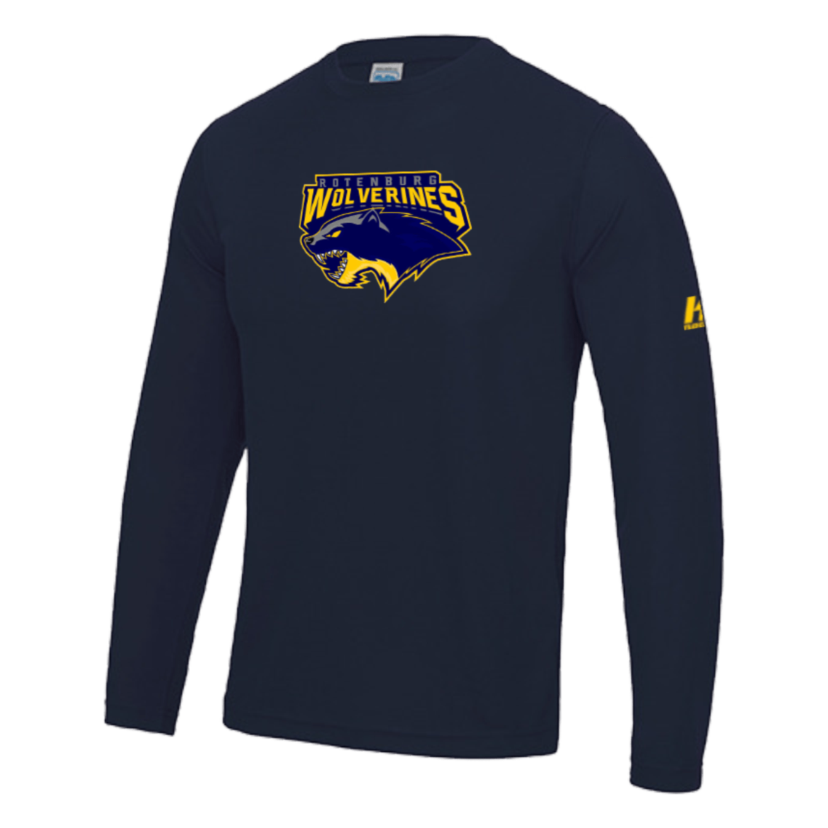 Rotenburg Wolverines Fan K.Tech Performance Longsleeve Tee