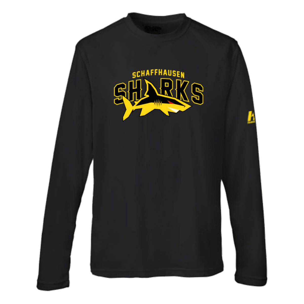Schaffhausen Sharks Fan K.Tech Performance Longsleeve Tee
