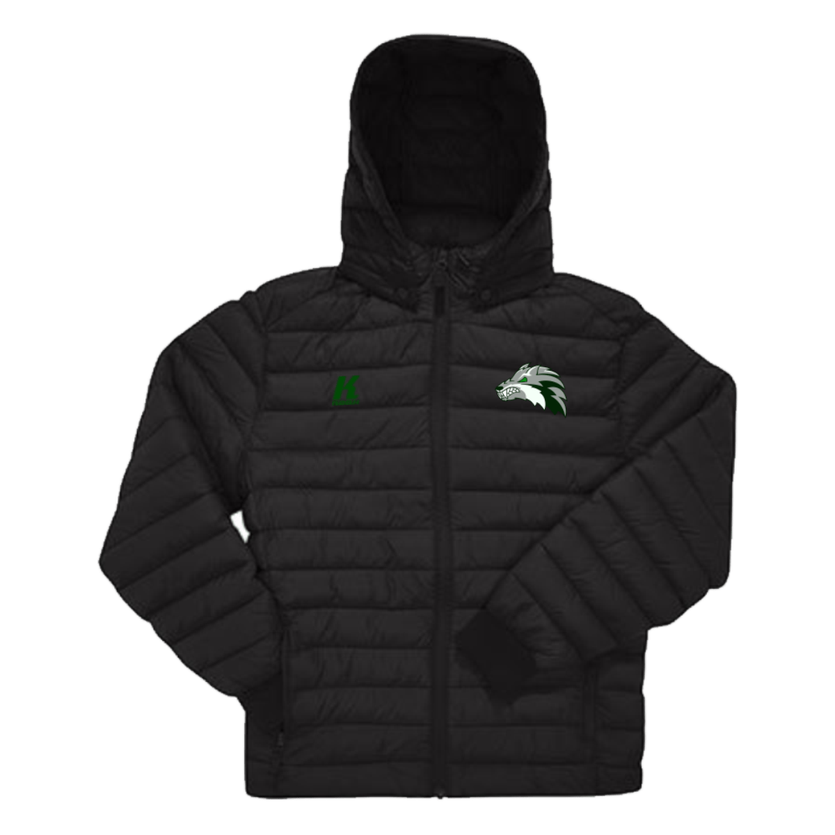 Woodquarter Wolves Fan Puff Jacket