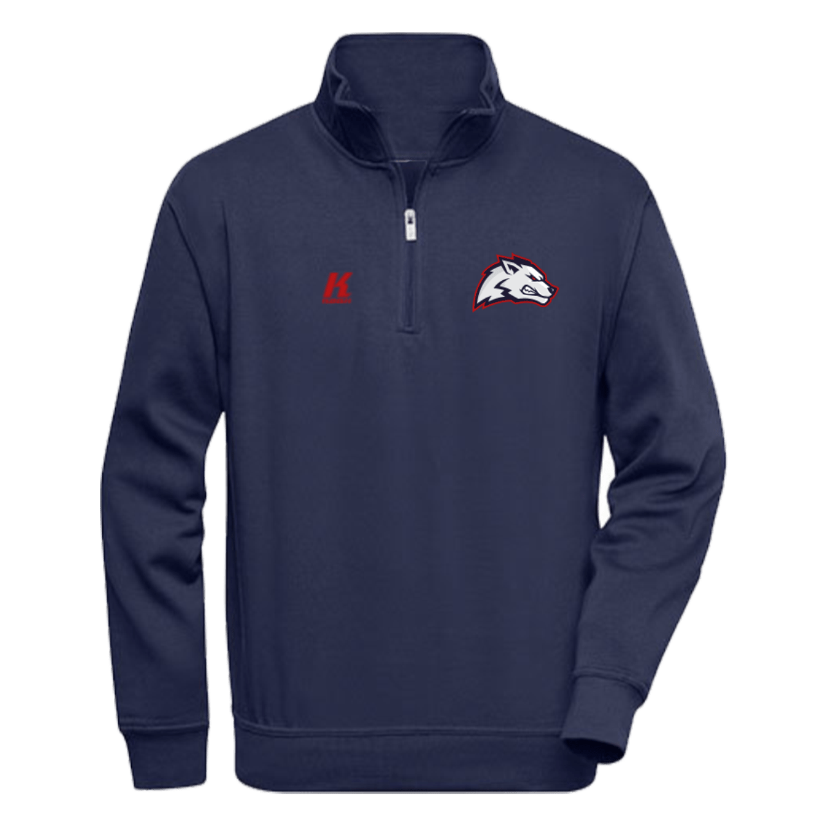 Dijon Fenris Fan Quarter Zip Sweat