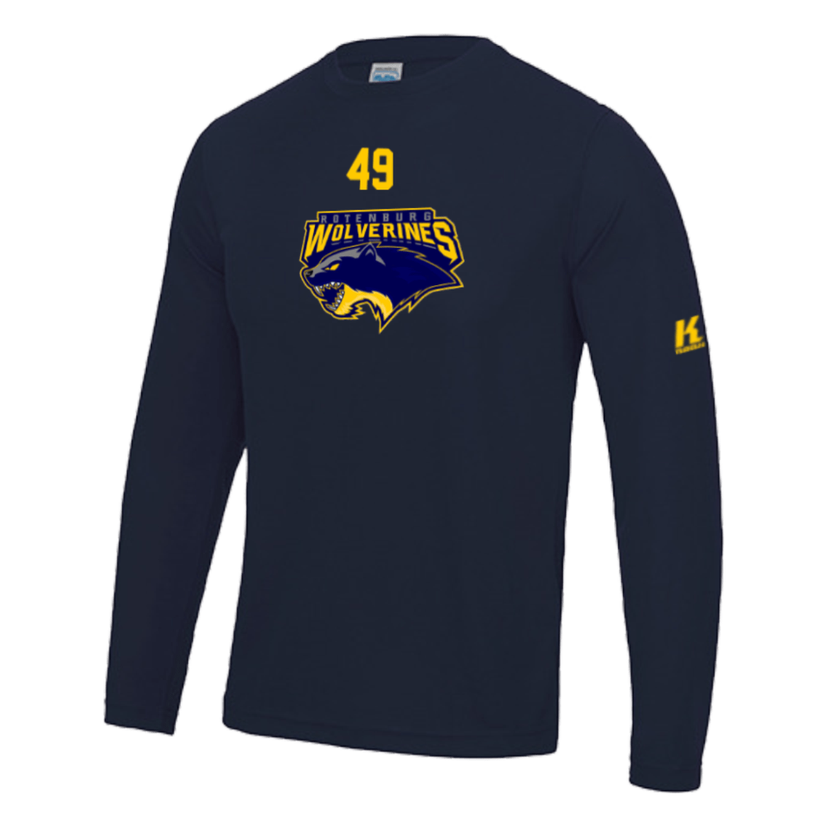 Rotenburg Wolverines K.Tech Performance Longsleeve Tee