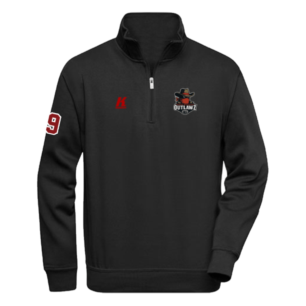 West Frisian Outlawz Quarter Zip Sweat