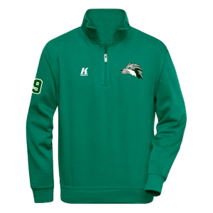 Woodquarter Wolves Quarter Zip Sweat