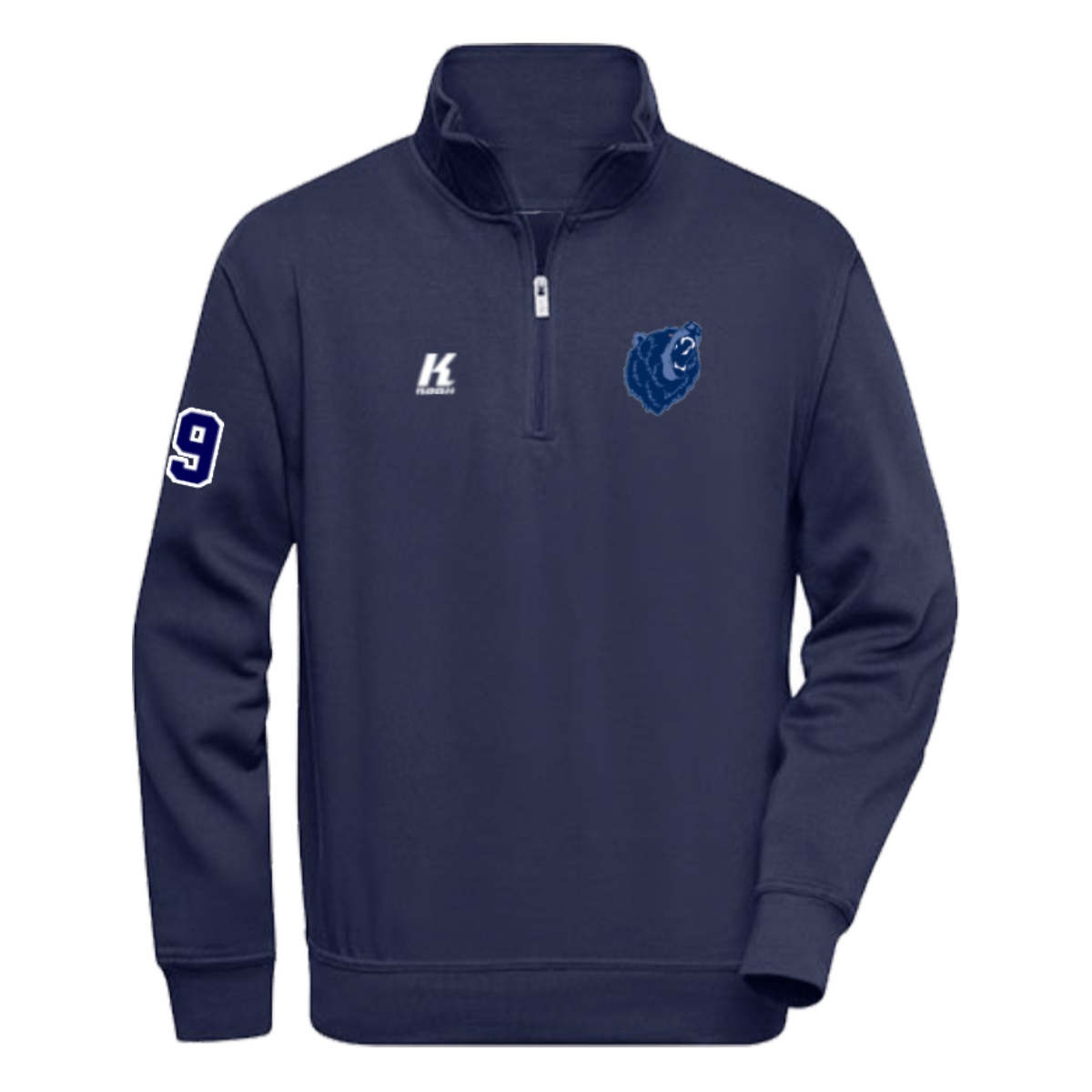 AFC Grizzlies Quarter Zip Sweat