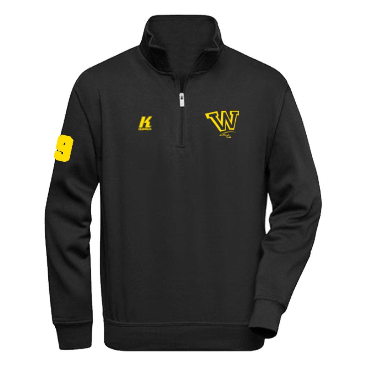 Geneva Whoppers Quarter Zip Sweat
