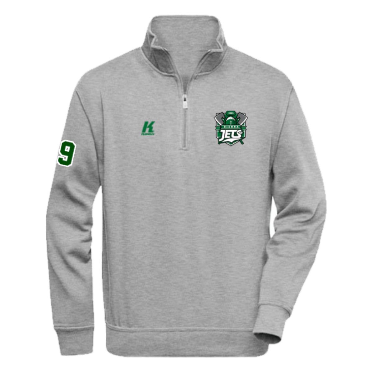 Bienna Jets Quarter Zip Sweat
