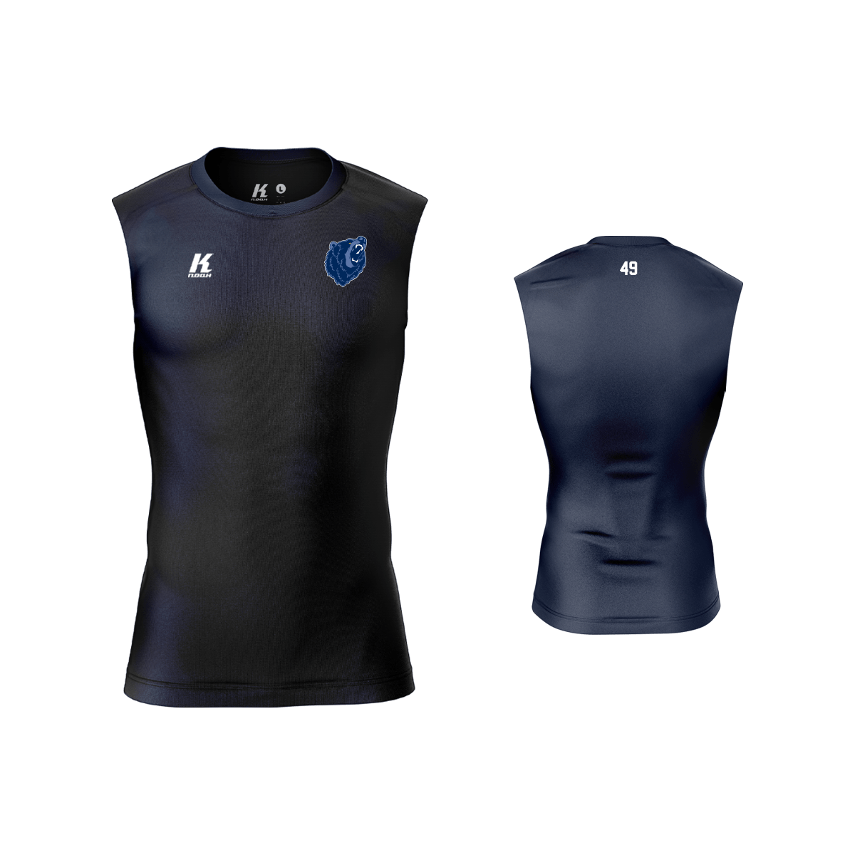 AFC Grizzlies Signature Compression Sleeveless