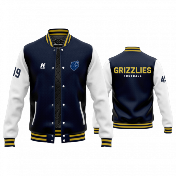 AFC Grizzlies Signature Authentic Varsity Jacket