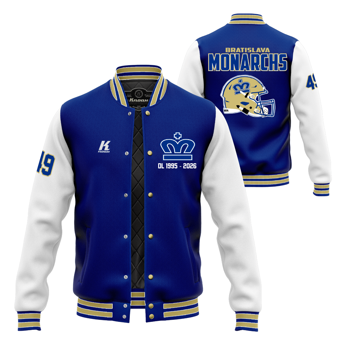 Bratislava Monarchs Signature Authentic Varsity Jacket