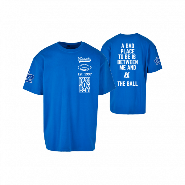 Bratislava Monarchs Fan Footballmary Oversize Tee "Bad Place to be"