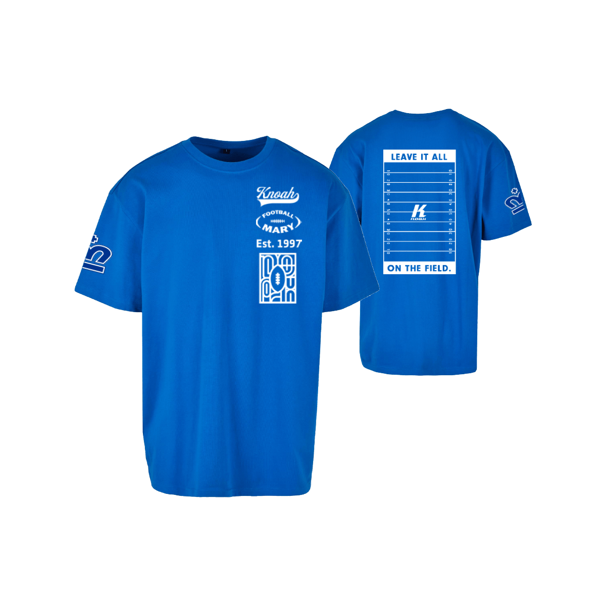 Bratislava Monarchs Fan Footballmary Oversize Tee "Footballfield"