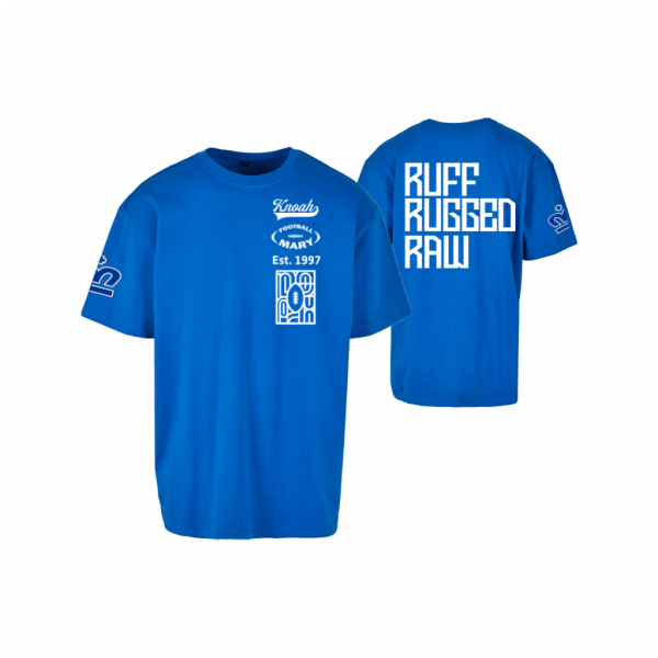 Bratislava Monarchs Fan Footballmary Oversize Tee "Ruff, Rugged, Raw"