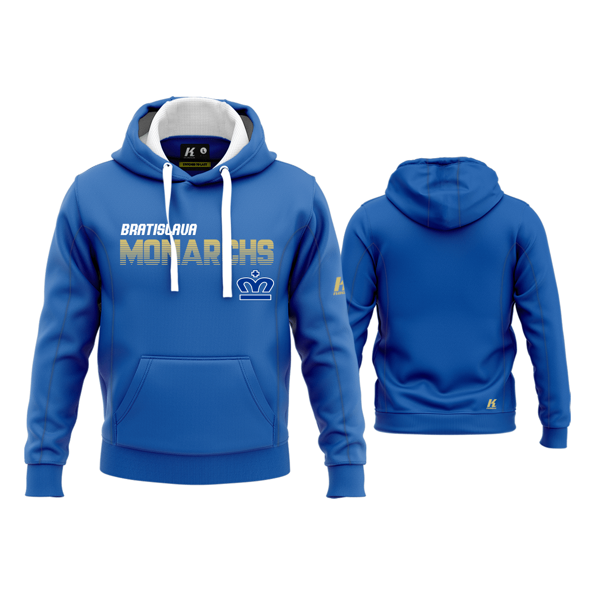 Bratislava Monarchs Fan Varsity Hoodie "Teamflow"