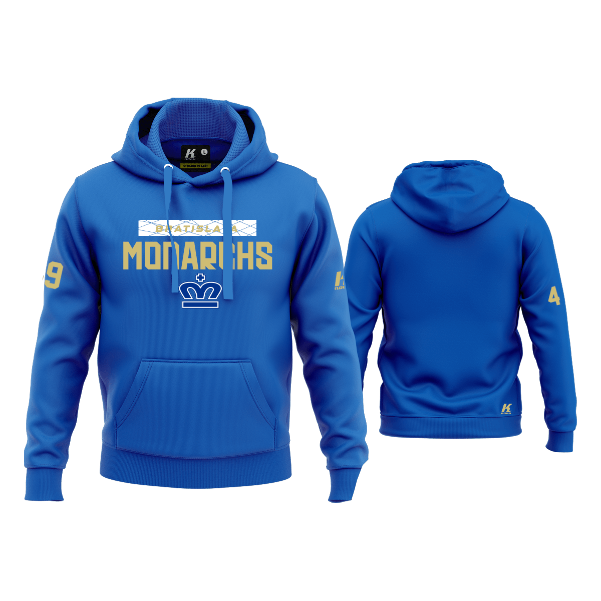Bratislava Monarchs Sports Hoodie "Dynamic Squad"