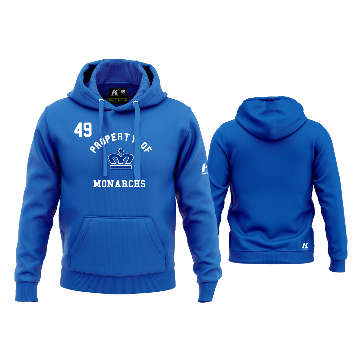 Bratislava Monarchs Sports Hoodie "Property of"