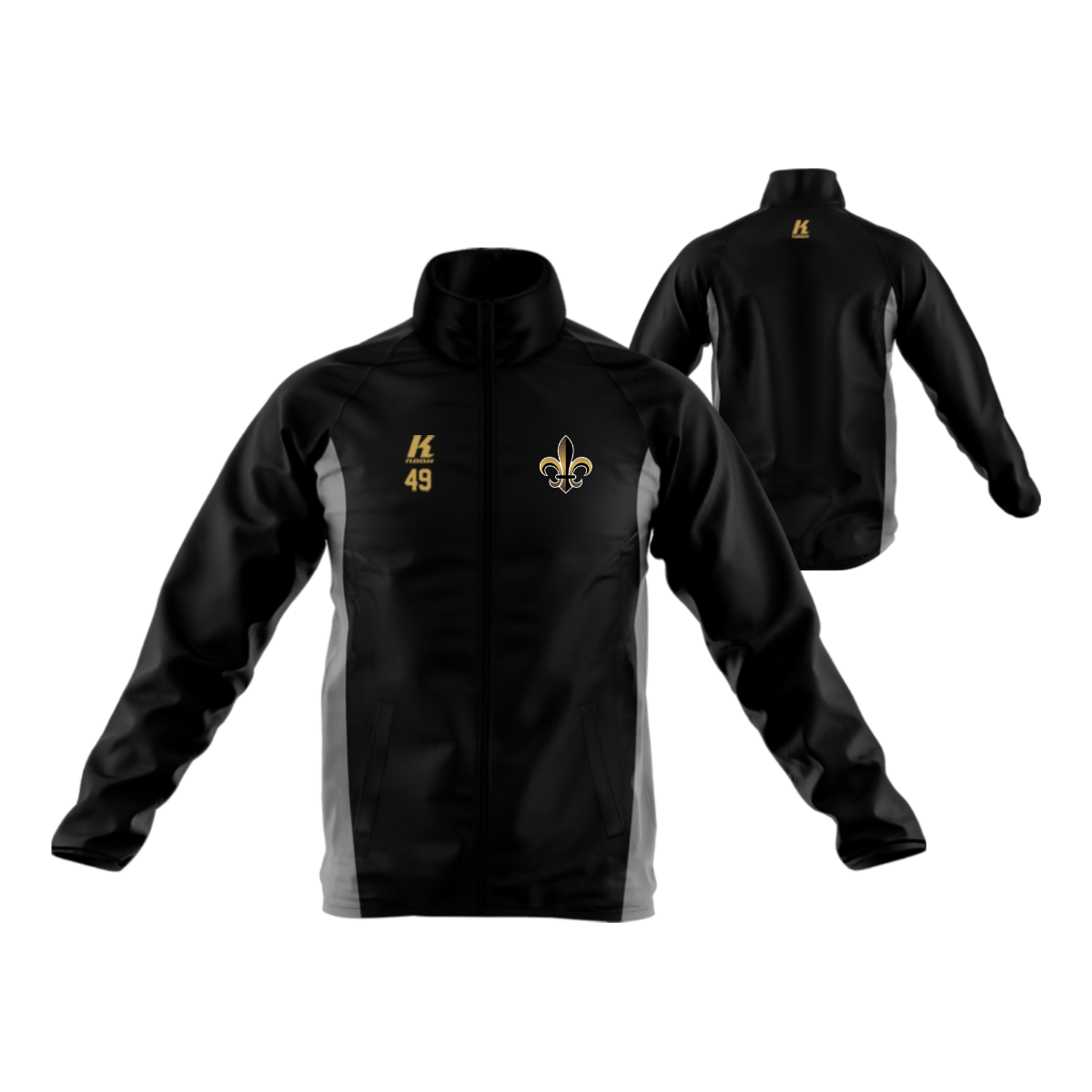 Riviera Saints Basic Windstop Team Tracksuit Top