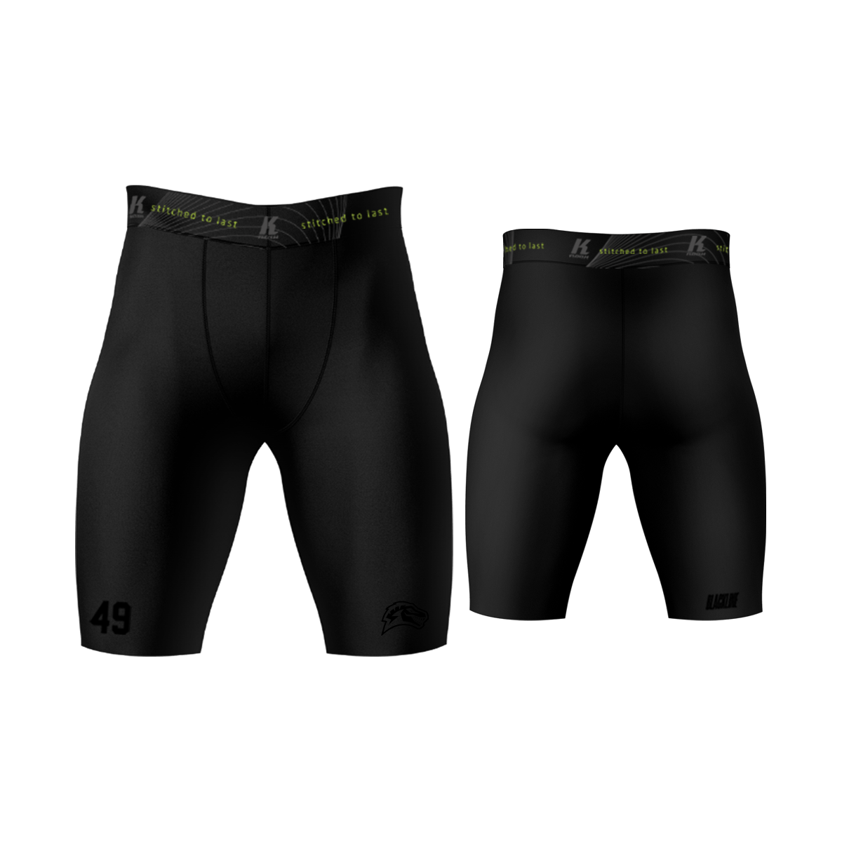 Eindhoven Raptors Blackline Compression Short