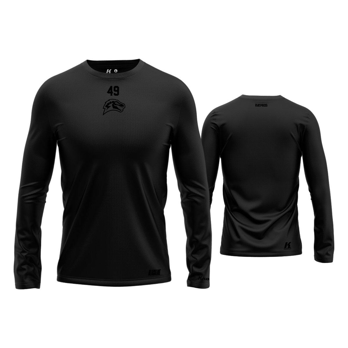 Eindhoven Raptors Blackline K.Tech-Fiber Longsleeve Tee