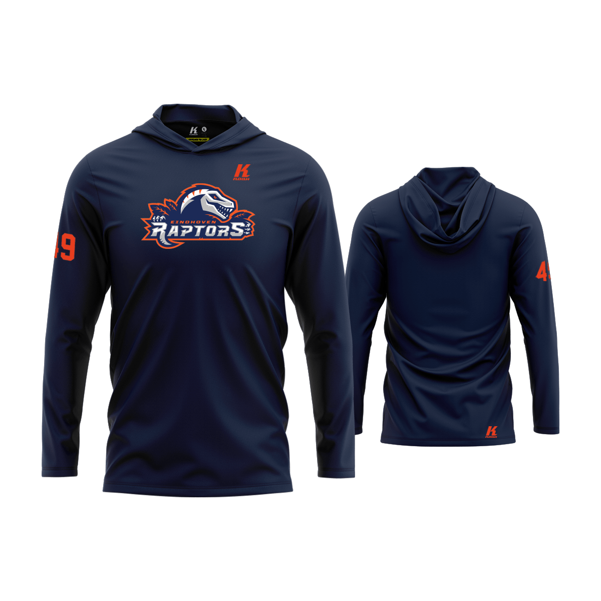 Eindhoven Raptors Core Hooded LS Tee Essential