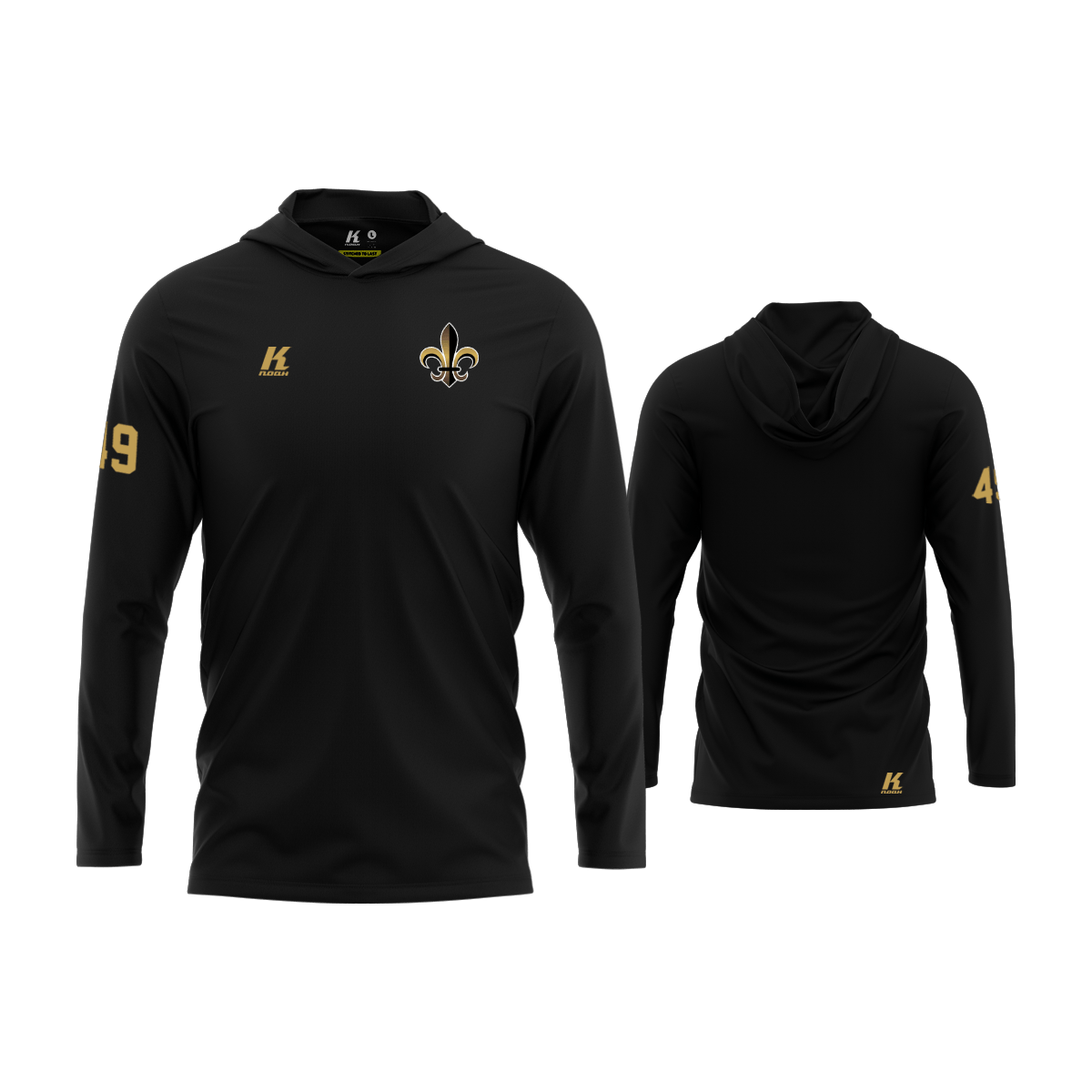 Riviera Saints Core Hooded LS Tee Primary