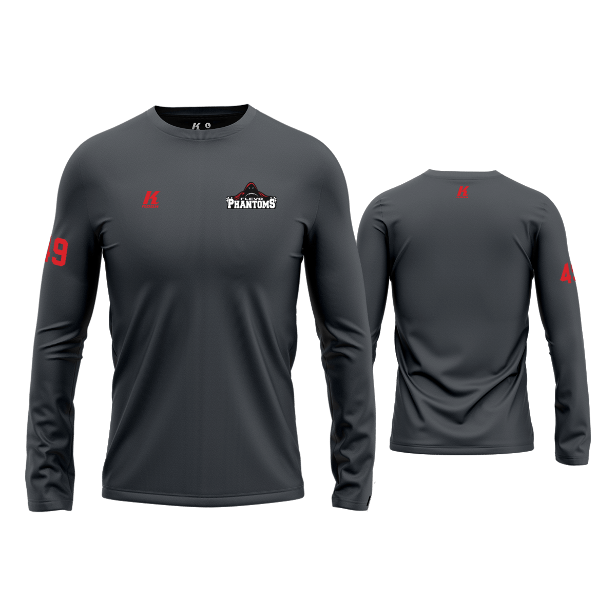 Flevo Phantoms Core LS Tee Primary