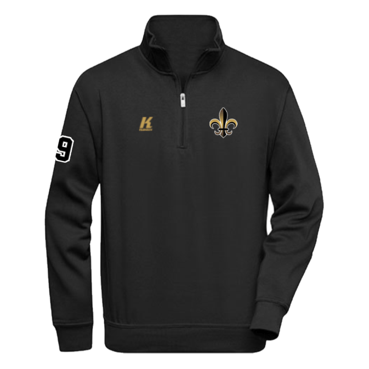 Riviera Saints Quarter Zip Sweat