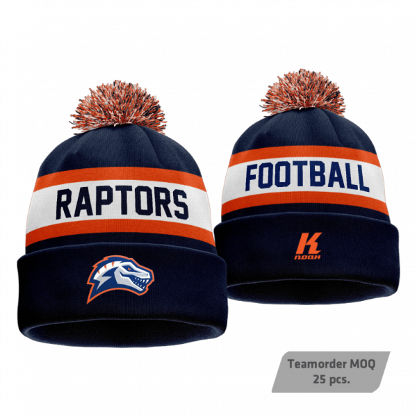 Eindhoven Raptors Signature Pom-Pom Knit Beanie