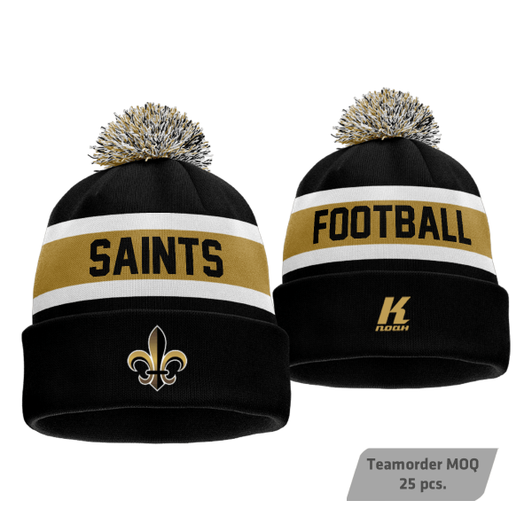 Riviera Saints Signature Pom-Pom Knit Beanie