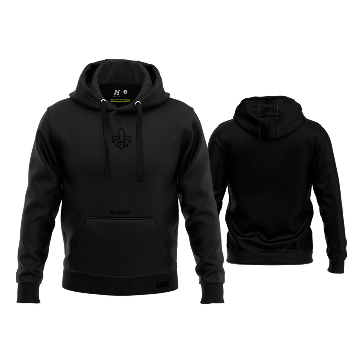 Riviera Saints Fan Blackline K.Tech Fiber Hoodie
