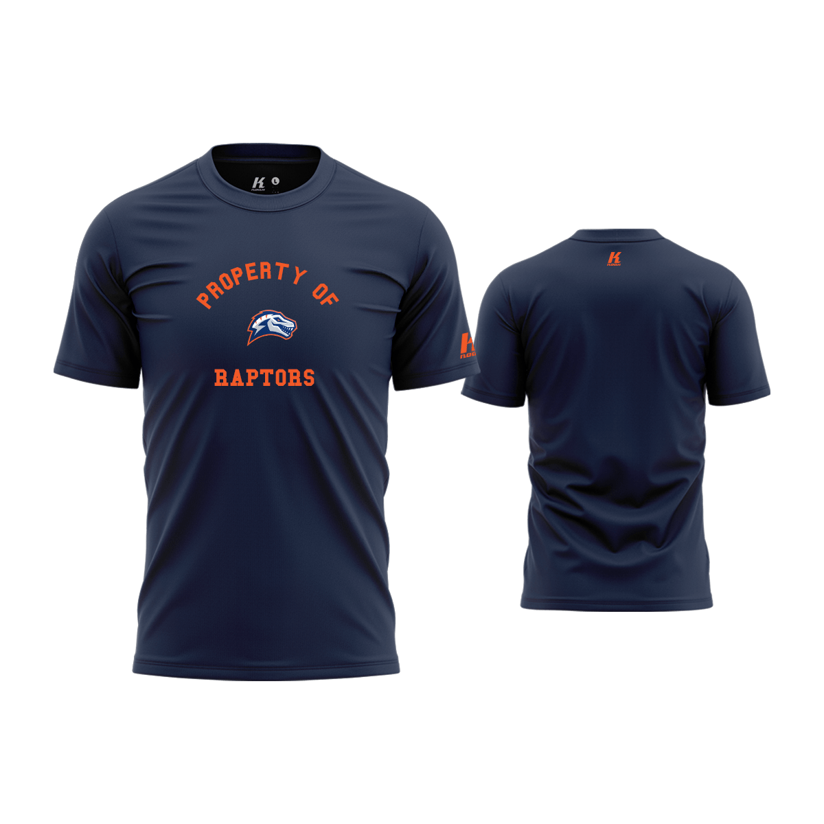 Eindhoven Raptors Fan Sports Tee "Property of"