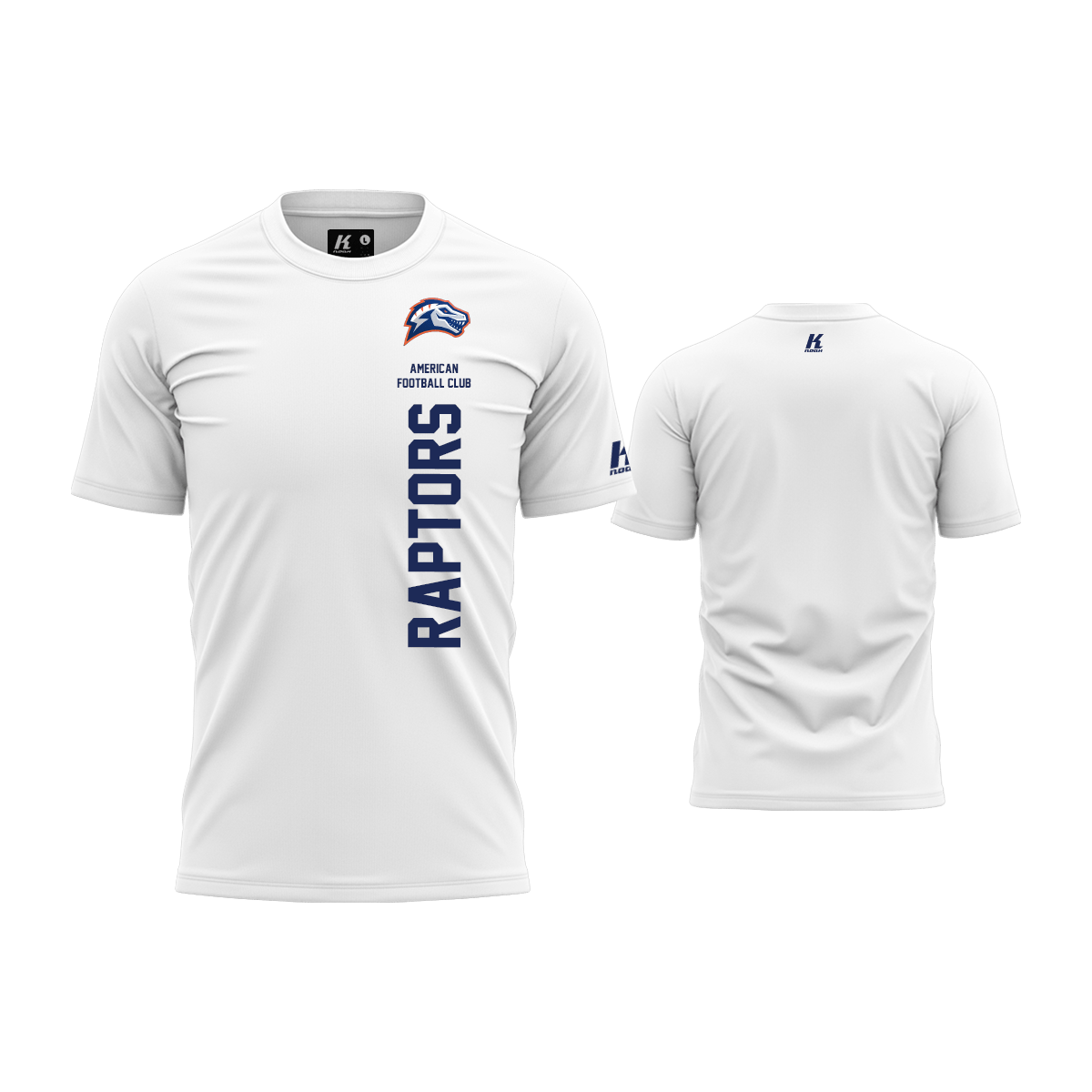 Eindhoven Raptors Fan Tee "Side Script"