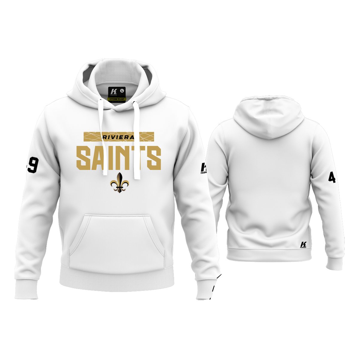 Riviera Saints Sports Hoodie "Dynamic Squad"