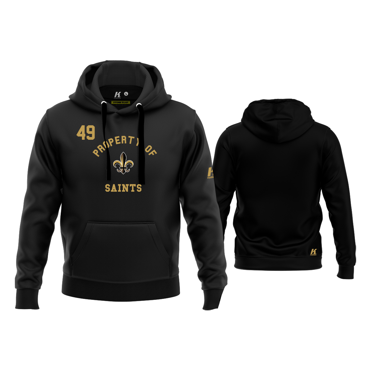 Riviera Saints Sports Hoodie "Property of"