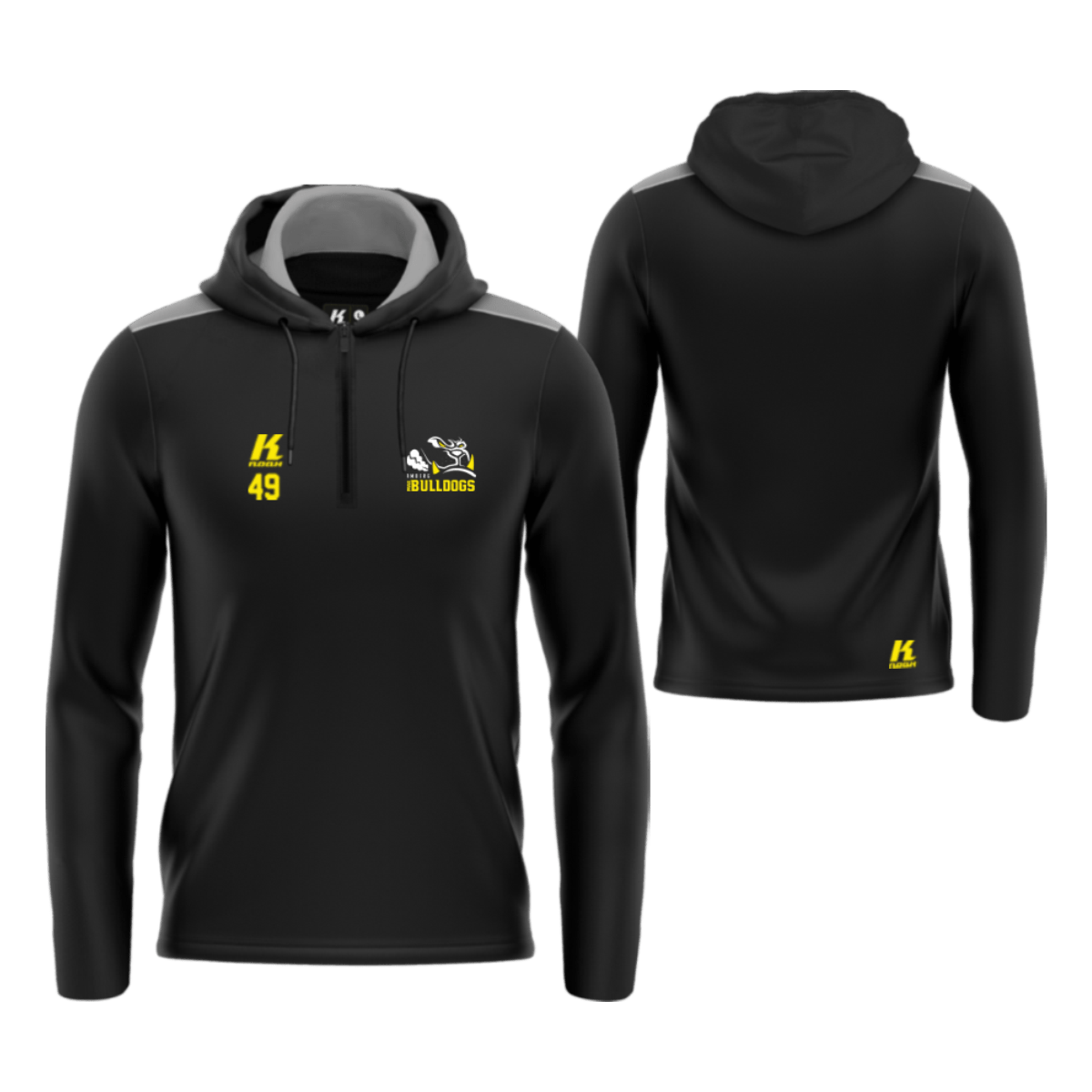 Amberg Mad Bulldogs Basic K.Tech-Fiber Heritage Hoodie