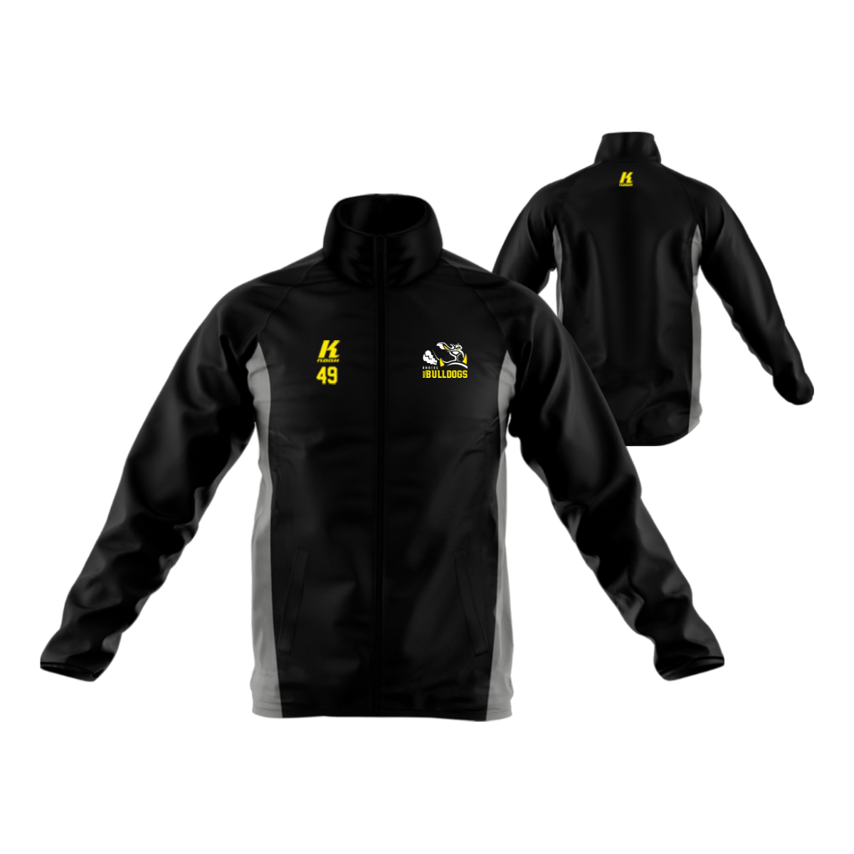 Amberg Mad Bulldogs Basic Windstop Team Tracksuit Top