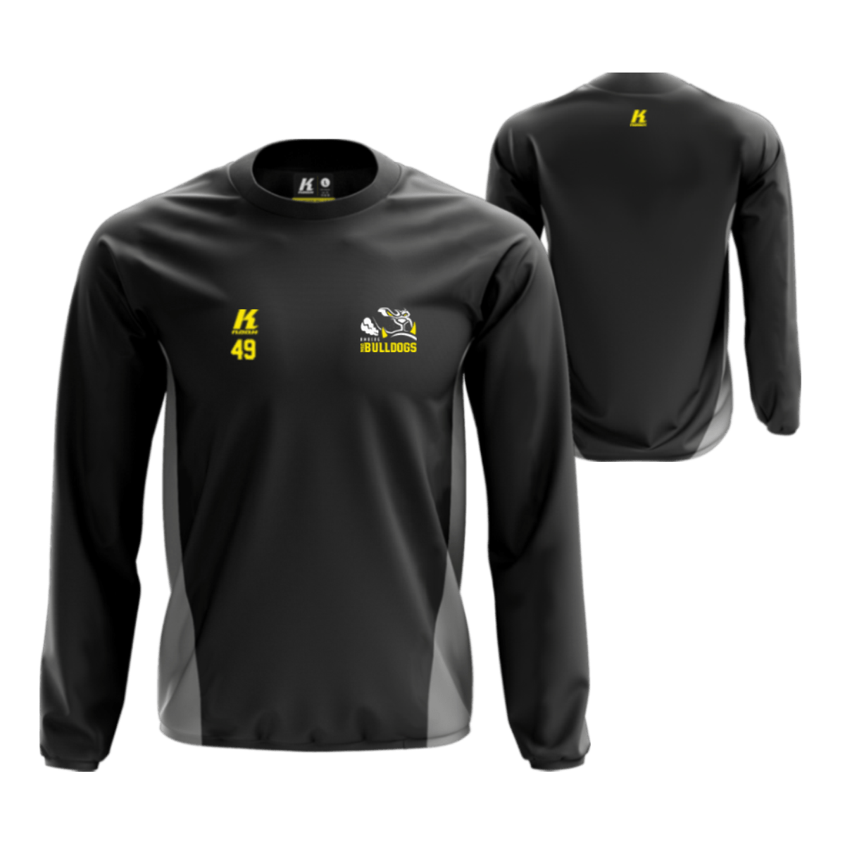 Amberg Mad Bulldogs Basic Windstop Team Windbreaker