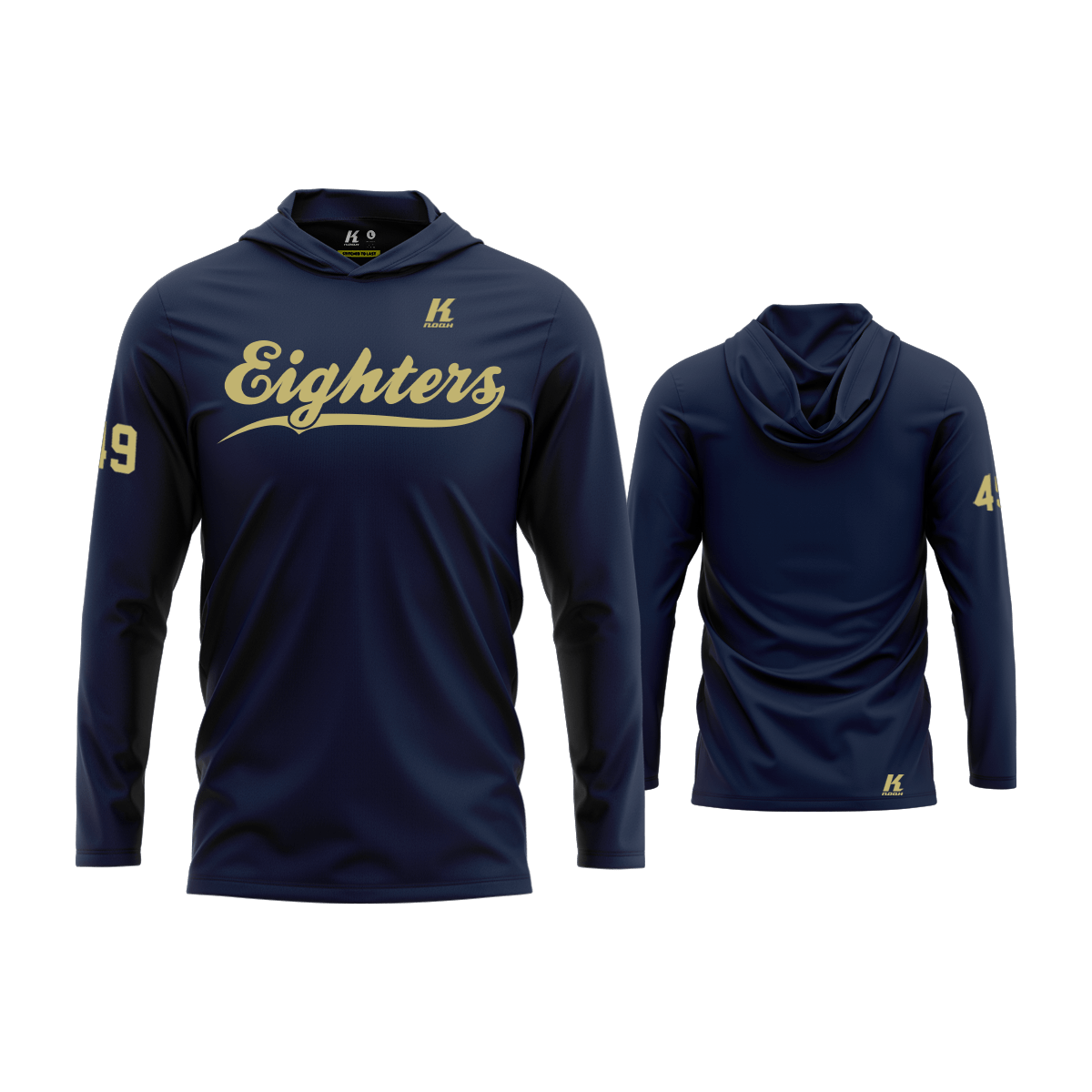 Zürich Eighters Core Hooded LS Tee Essential