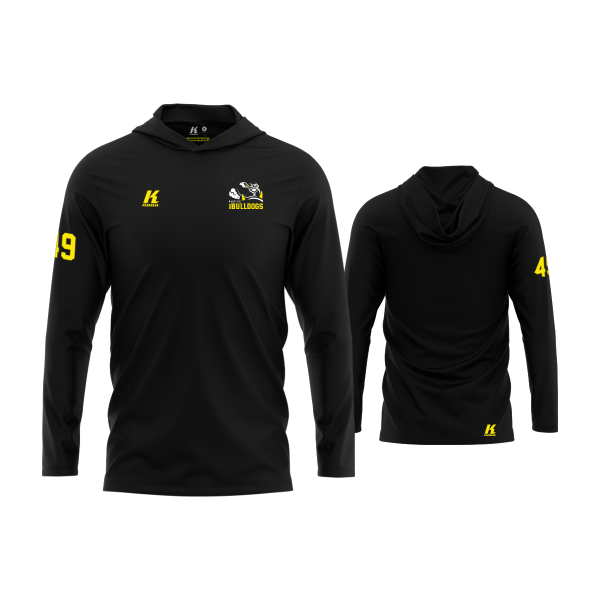 Amberg Mad Bulldogs Core Hooded LS Tee Primary