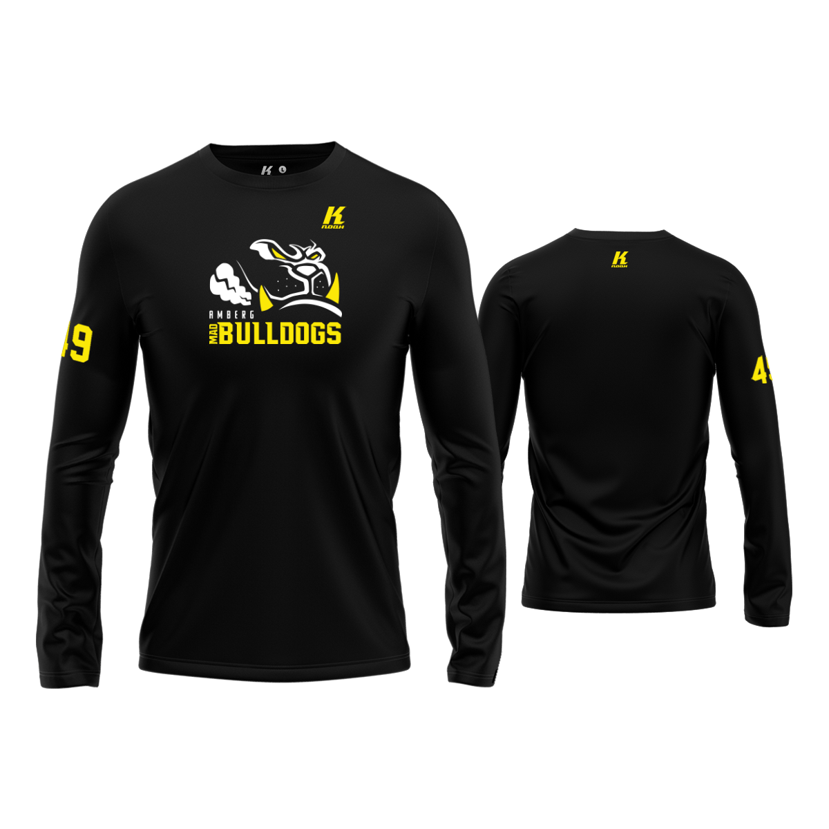 Amberg Mad Bulldogs Core LS Tee Essential