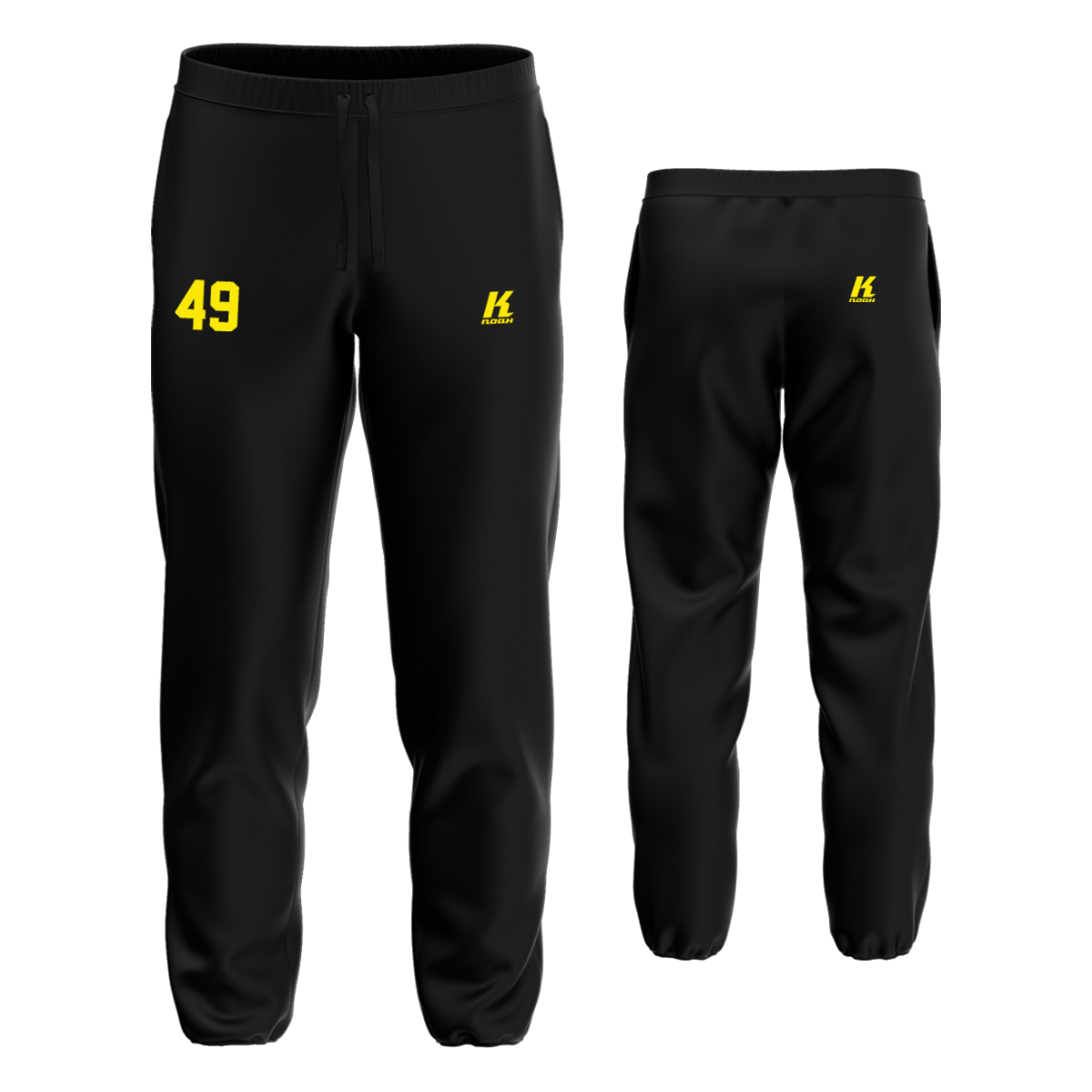 Amberg Mad Bulldogs Core Sweatpant with Elastic Cuffs